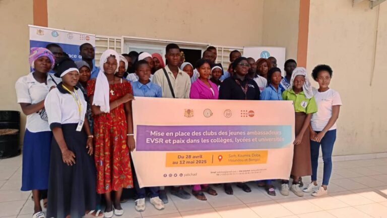 Sarh : des jeunes formés à l’éducation à la vie et à la santé de reproduction