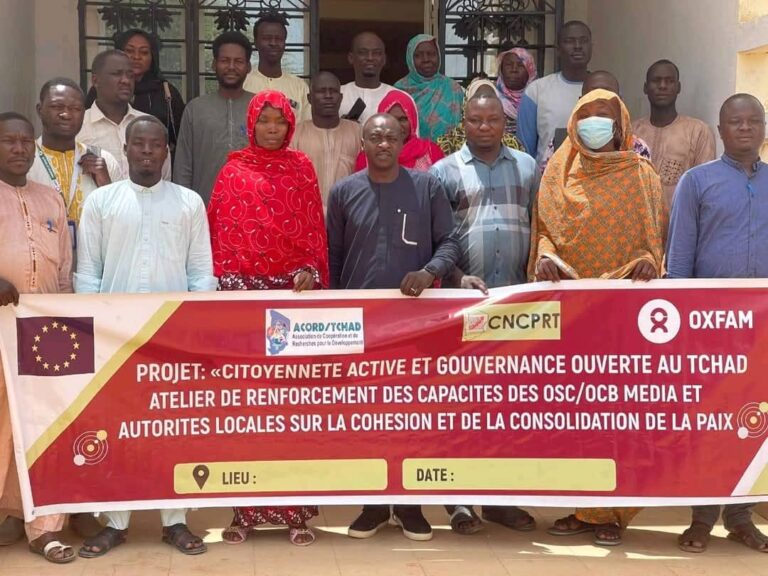 À Mongo, un atelier pour cimenter la paix par la société civile