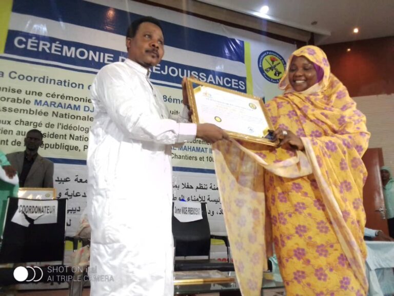 #Politique : La coordination des jeunes du Mouvement Patriotique du Salut du 8ᵉ arrondissement célèbre la nomination de Mariam Djimet Ibet