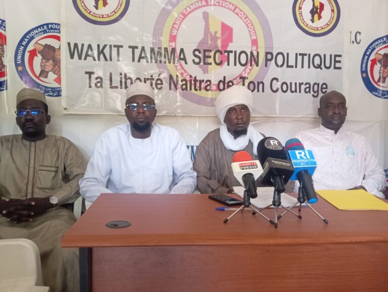 Marche interdite à N’Djamena , Wakit Tamma dénonce une dérive autoritaire