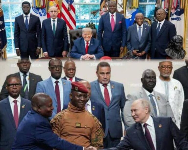 Afrique :Deux visions opposées de l’Afrique , entre respect affiché et propos controversés