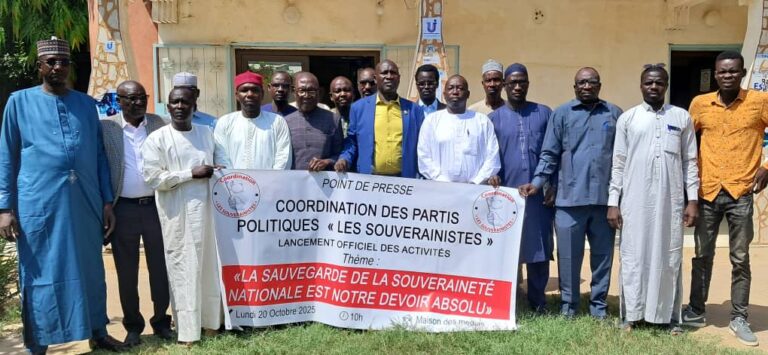 🇹🇩 Tchad : la Coordination « Les Souverainistes » soutient le Maréchal Déby et lance ses activités