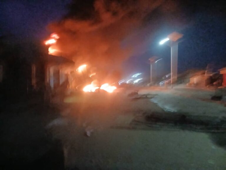 Abéché : un incendie ravage le parc d’Adré, plusieurs boutiques détruites