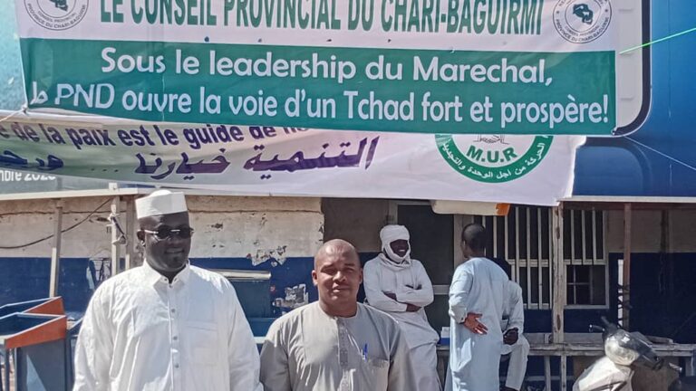 Tchad – Retour du Maréchal : Une marée de jeunes du Chari-Baguirmi accueille le Chef de l’État