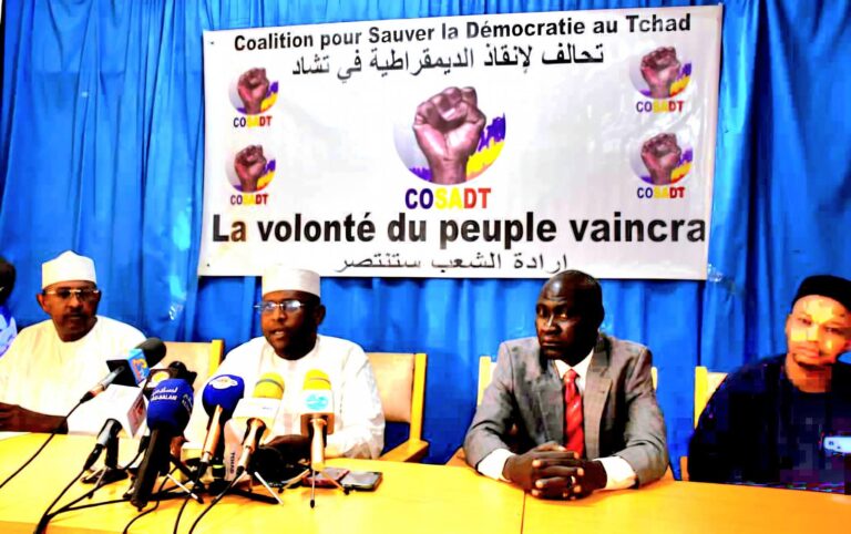 Tchad : lancement de la Coalition pour Sauver la Démocratie (COSADT)