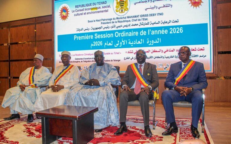 🇹🇩 Tchad : le Conseil Économique, Social, Culturel et Environnemental (CESCE) clôture sa première session 2026 sous le signe de la résilience climatique