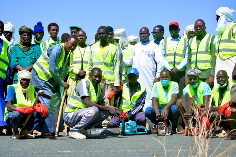 Sécurité routière : Lancement des opérations d’élagage sur le corridor N’Djamena – Mongo – Abéché