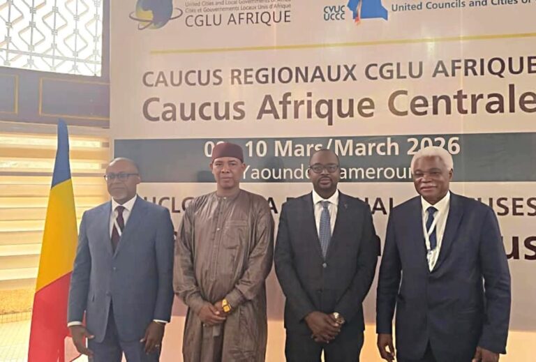 Coopération décentralisée : le maire d’Abéché participe au Caucus de CGLU Afrique à Yaoundé