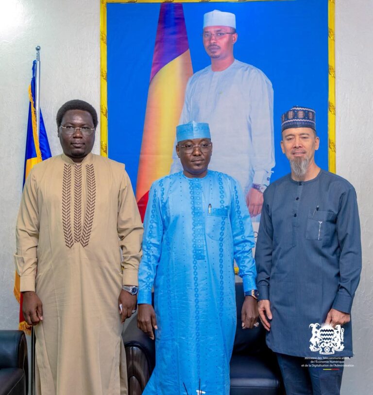 Le ministre Haliki Choua Mahamat échange avec le PNUD sur la transformation numérique