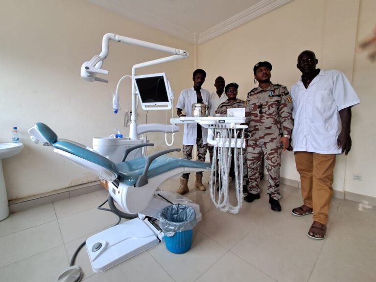 🇹🇩 Sécurité et Santé : Le contingent tchadien d&rsquo;UNPOL renforce le Centre de santé de la Police nationale