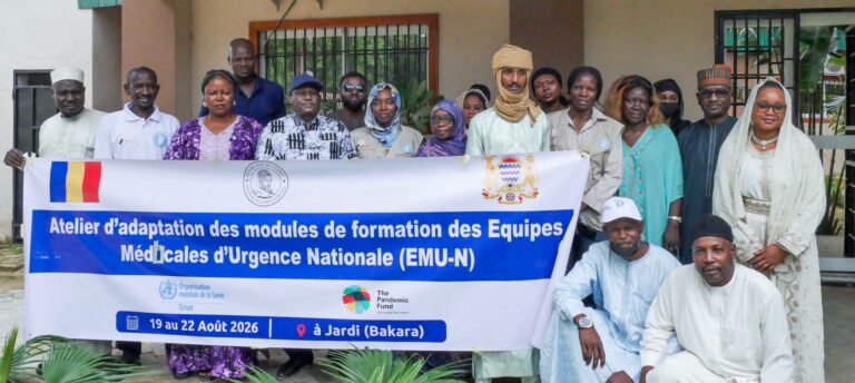 Santé publique : le Tchad adapte la formation de ses équipes médicales d’urgence