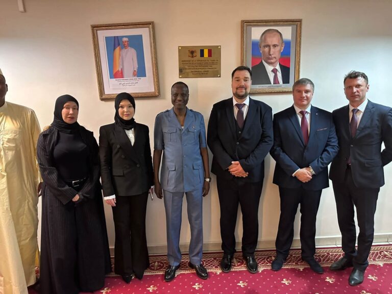 Tchad-Russie : des experts russes reçus à l’ambassade du Tchad